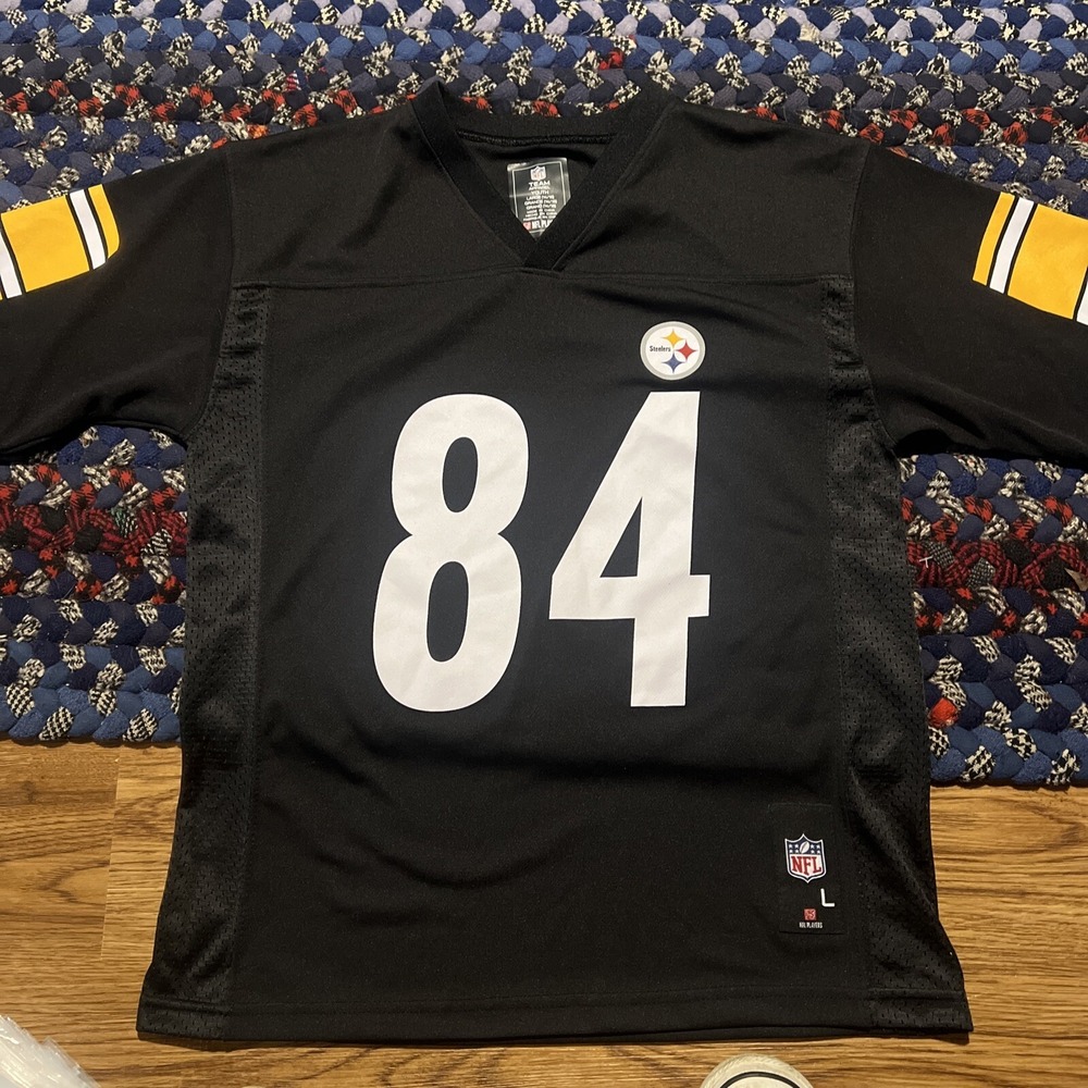 NFL Team Apparel Antonio Brown #84 Pittsburgh Steelers Youth Large Jersey - Picture 3 of 5